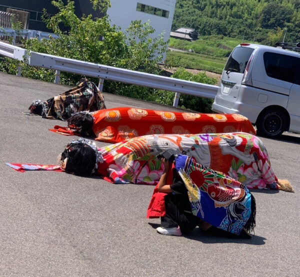 三獅子舞 新湊獅子舞2023【三日曽根 横町】2023年5月13日 - [ 富山の4K